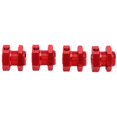 thumbnail image 3 of Hex Adapter Hub Accessory 5mm 0.2in Aluminum Alloy Tire Combiner Coupler Fit For  EREVO 1/10 CarRed, 3 of 8
