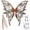 C, variant on XIANXIAN Fairy Wings for Adult Women 31.5"X29" Butterfly Style with Star Wand and Body Stickers - Perfect for Halloween Party Events and Themed Costume Wear