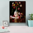 thumbnail image 4 of Epic Graffiti 'Carnations In A Victorian Vase' by Christopher Pierce, Canvas Wall Art, 12"x16", 4 of 8