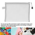 thumbnail image 4 of 10PCS Zipper Documents Pouch Waterproof Tear Resistant A5 Paper Size Document Organizer Bag Multifunctional for Home Office School Library Travel, 4 of 7