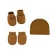 thumbnail image 1 of Mitones y calcetines de algodón suave para bebé recién nacido, conjunto de guantes antiarañazos, 3 en uno, alta calidad, 0-12M, 1 of 4