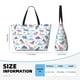 thumbnail image 4 of Disketp Dinosaur Bolsa de Playa de Gran Capacidad, Bolso Impermeable y a Prueba de Arena para Mujer, Ideal para Playa, Piscina y Natación, 4 of 7