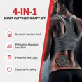 thumbnail image 2 of Electric Cupping Therapy Set 4 in 1 Smart Cupping Therapy Massager Vacuum Therapy Machine Dynamic Cupping Device Cellulite Massag with Red Light for Pain Relief, 16 Levels Temperature & Suction, 2 of 5