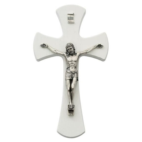McVan 79-78 7 in. White Crucifix