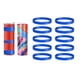 thumbnail image 4 of 10 Uds. de de silicona para vaso de sublimación, soporte de papel de sublimación elástico para botella de agua, taza, accesorios de sublimación 12 mm azul Gloria Bandas elásticas para vasos., 4 of 9