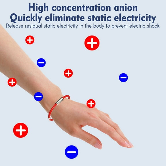 Bracelet,Rubber Reusable Band Body Women Adjustable Band Rubber Adjustable Rubber Body Rubber Adjustable Eliminate Band Women Static Wrist -static Wrist Body Static Women Rubber Eliminate Body