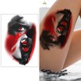 thumbnail image 3 of Etiqueta Engomada Del Arte Tatuaje 6 Piezas Conveniente Animal Desechable Impermeable para Hombres Mujeres, 3 of 9