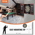 thumbnail image 6 of Dartboard and Cabinet Set Official Size Complete Accessory Steel Tip Dart, 6 of 10