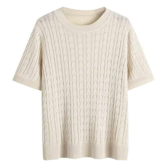 Wdgfv Vacation Pullover Sweater for Women Elegant Women's Knit Pullover Sweater for Comfort and Stylish Layering During Casual Outings and