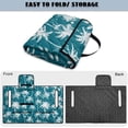 thumbnail image 6 of Xixirimido Golf Cart Seat Cover Quilted Golf Cart Seat Towel Blanket with 4 Pockets Fit for 2 Person Seats Carts Portable Travel Friendly Easy Carrying, Palm Trees, 6 of 8