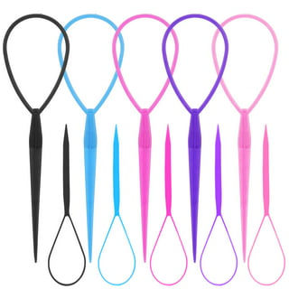 Hair Tail Tools, TsMADDTs 6Pack Hair Loop Tool Set with 2Pairs French –  TweezerCo