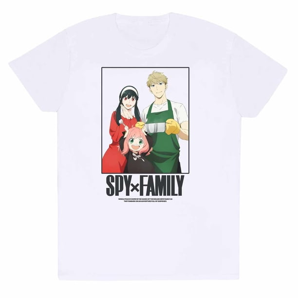 Spy x Family - Camiseta Full Of Surprises para Adultos Unisex (Blanco)