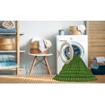 thumbnail image 2 of Ahgly Company Machine Washable Indoor Round Transitional Deep Emerald Green Area Rugs, 6' Round, 2 of 7