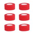 thumbnail image 1 of 1-6 rolls Self Adhesive Bandage Elastic Medical First Aid Kit Waterproof Adhesive Pet Wrap Breathable Bandage 2.5-15cmCamo2 rolls width 7.5cm He Qiyong unisex, 1 of 1