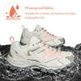thumbnail image 7 of Cyiecw Men's Waterproof Hiking Shoes Lightweight Breathable Walking Shoes for Women Anti Slip Outdoor Trekking Trails Camping Shoes, 7 of 7