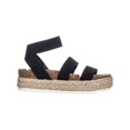 thumbnail image 4 of Steve Madden Kimmie Espadrille Wedge Sandals, Black, 4 of 6