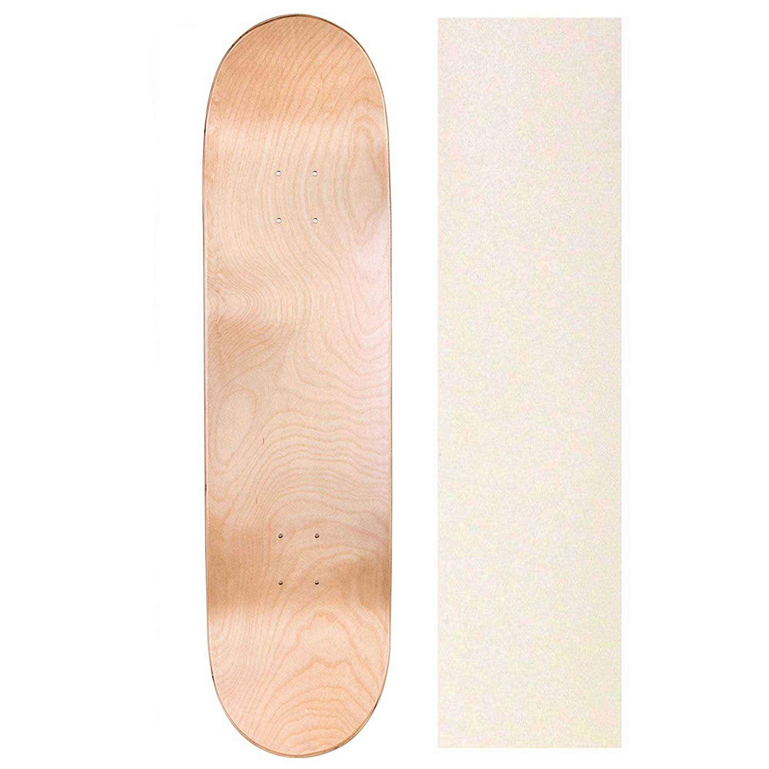10 PK Cal 7 Blank Maple Skateboard Deck Multi-Colors 7.75" 8" 8.25" w/ Grip Tape 
