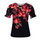 thumbnail image 4 of Xuyuer Short Sleeve Shirts for Women Spring Striped Crew neck Business Casual Tops Loose Work Blouses Women's Tops Summer Shirts Dressy Blouses for Women S-2XL Fashion Outfits 2026, 4 of 6