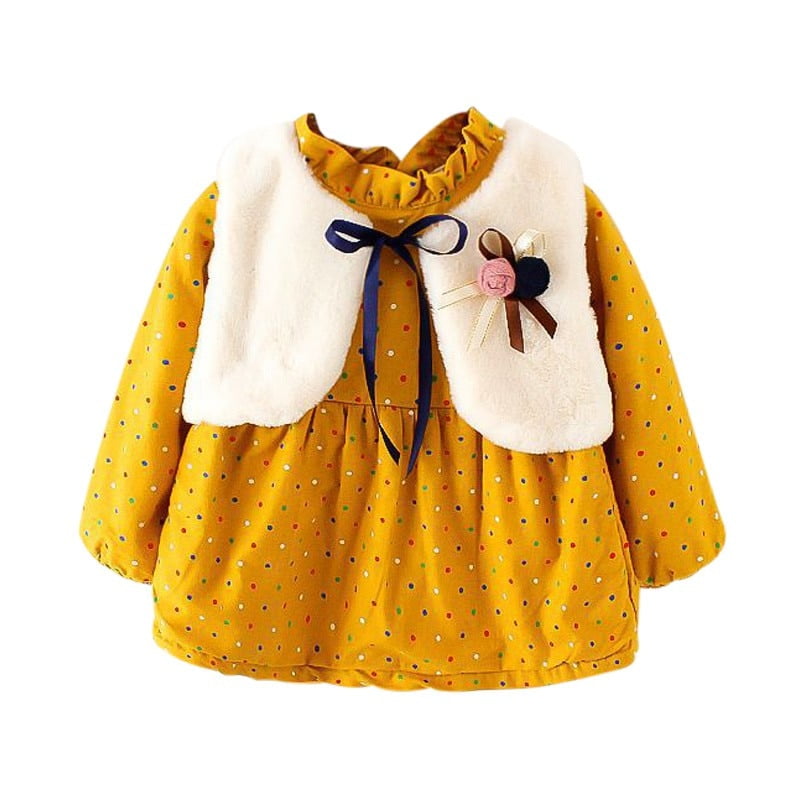 winter baby girl dress