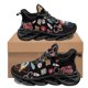 thumbnail image 1 of Zapatos de plataforma de enfermería negros para mujer, zapatillas cómodas de moda para trabajo médico hospitalario, con amortiguación, ligeros y para caminar en verano., 1 of 6