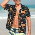thumbnail image 3 of Fotbe Forest Elf Hawaiian Shirt for Men Unisex Summer Beach Casual Short Sleeve Cotton Linen Button Down Shirts-Small, 3 of 5