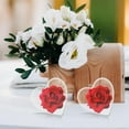 thumbnail image 1 of HAMPPLIES 10Pcs Lightweight Transparent Heart Baubles for Wedding Valentine Party Decor, 1 of 6