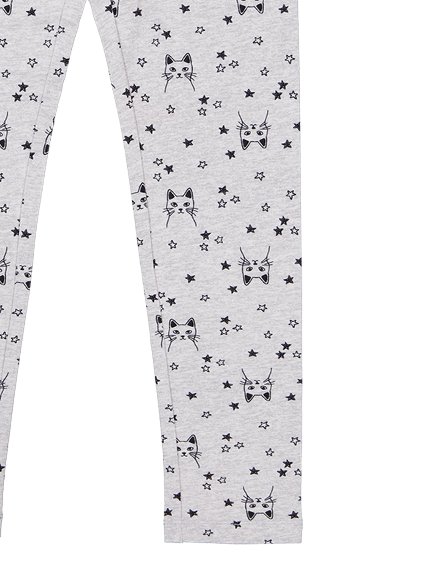 Wonder Nation Girls Kid Tough Leggings, 3-Pack, Sizes 4-18 & Plus