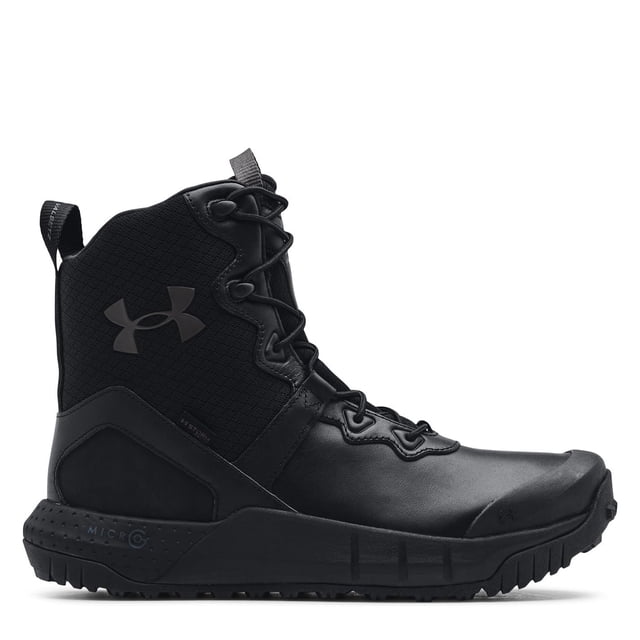 Bota Under Armour Micro G Valsetz LTHR WP Black 12.5 US