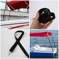 thumbnail image 2 of LEEYNEER 1 Ensemble Sangle de Protection contre les Tempêtes pour Auvent Rv Sangle de Traction pour Planche de Surf Sangle de Transport pour Planche à Pagaie Boucle de Bateau Attaches Rétractables Cordon Plat, 2 of 7