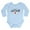 Sky Blue, variant on CafePress - Made In Japan Body Suit - Long Sleeve Cotton Baby Bodysuit