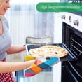 thumbnail image 2 of Yayeee Pot Holders Kitchen Heat Resistant with Pocket 7"x9.8" Cotton Oven Cooking Hot Pads, Colorful Triangles, 2 of 7