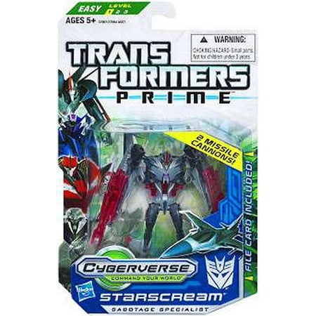 Transformers Prime Cyberverse Commander Starscream Commander Action Figure