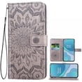 thumbnail image 1 of Case for Oneplus 8T Wallet Case Leather Premium PU Embossed Design Magnetic Closure Protective Cover with Card Slots for Oneplus 8T, Black, 1 of 5