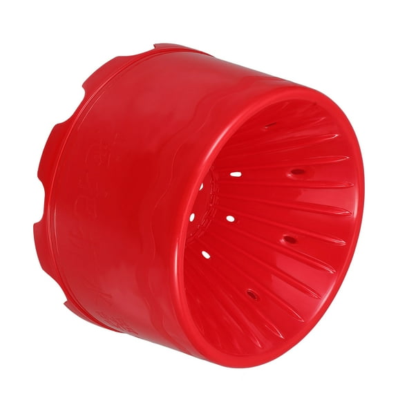 ibasenice Rosy Plastic Mop Bucket with Drainage Basket and Space-Saving Design for Easy and Efficient Floor Mopping