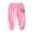 Pink, variant on shoper Girls Jogger Pants with Pockets Soft Comfortable Athletic Elastic Waist Casual Sweatpants for Toddler Kids 3-12 Years 9-10 Years