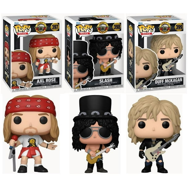 Figura de colección Funko Guns N Roses Pop! Set completo (3)