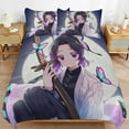 thumbnail image 3 of Demon SlayerCartoon Collection 3-Piece Comforter Set, Personalized Bedding Decor for Kids And Teens (79"x90"+ 20 X 30in), 3 of 7