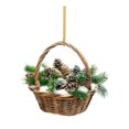 thumbnail image 2 of Colgante Navideño Colgante Plano Acrílico Adorno Para Árbol De Navidad Artículos Para Fiestas Navideñas Decoración Para Fiestas En El Patio Colgante Para Llavero, 2 of 2