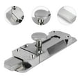thumbnail image 6 of Raindrops 2Pcs Elegant Sliding Door Lock for House Security 4.32X1.30X0.98 Inch, 6 of 8