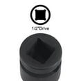 thumbnail image 4 of Unique Bargains 5/16' Impact Hex Bit Socket, 1/2' Square Drive 78mm Length CR-MO SAE Sizes, 4 of 5