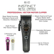 StyleCraft Instinct Professional Metal Edition Clipper | Vector Motor Cordless Hair Clipper