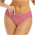 thumbnail image 2 of uublik Lace Panties for Women Sexy Hot Pink Ladies Seamless Brief Comfort Womens Lace Panties, 2 of 5