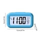 thumbnail image 3 of Luz nocturna de despertador LED | Reloj digital de noche pantalla grande | Temporizador Multifunción Snooze Regulable | Plástico azul negro | Batería 12x6x4cm, 3 of 6