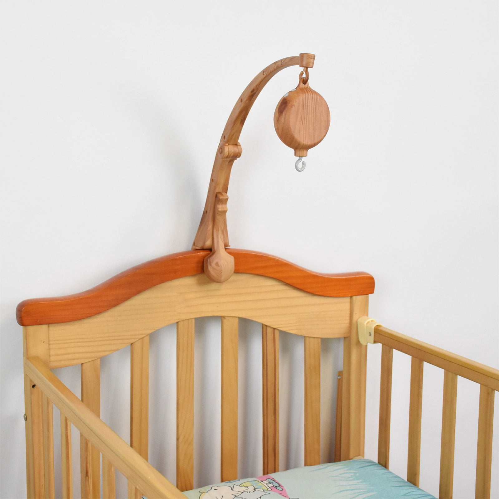 Baby Crib Mobile Musical Box Built-in Music Power 35 Tunes With Arm Baby Rotary Mobile Crib Music Box