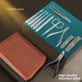 thumbnail image 2 of Manicure Set 11 in 1 Stainless Steel  Clippers for Men,Manicure Kit for Women,  Kit, Clipper Set,Personal Care Tools, 2 of 6