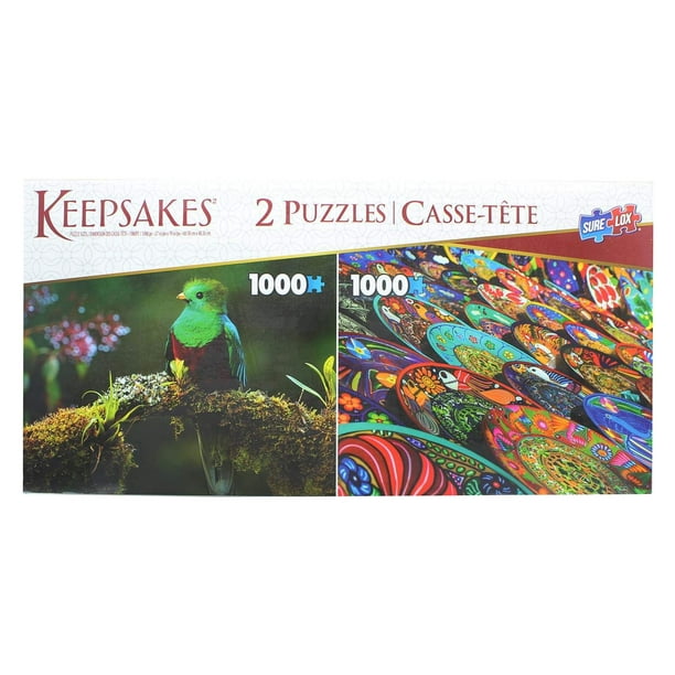 Rompecabezas The Canadian Group Keepsakes 1000 piezas x2