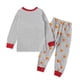 thumbnail image 4 of Conjunto de ropa navideña para niños y niñas, pijamas de manga larga para bebés, camisetas y pantalones, 2 uds., ropa de casa, trajes de Año Nuevo, 4 of 4