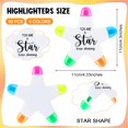 thumbnail image 2 of Bolígrafo Highlighters Chivertion Star, 50 unidades, 5 colores navideños, 2 of 7