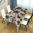 thumbnail image 7 of SKYSONIC Cute Print Tablecloth Waterproof Washable Polyester Square Table Cover Durable Tablecloth for Kitchen Dining Table Party Decor (60 X 90 Inch), 7 of 7