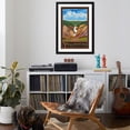 thumbnail image 4 of Art.com Artist Point, Yellowstone National Park, Wyoming Art Print by Lantern Press, Black Frame Wall Art, 32" x 44", 4 of 5
